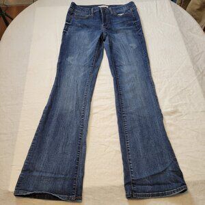 SO Favorite Bootcut Low Rise Jeans 7 Junior distressed stretch grunge pop punk